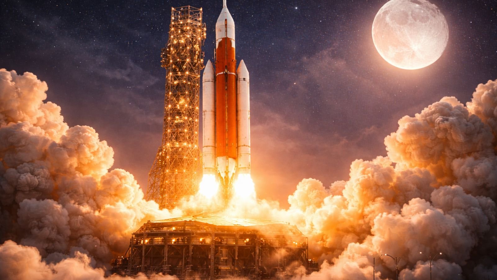 NASA Artemis II mission spacecraft and astronauts preparing for lunar flyby in 2026 (representative image).